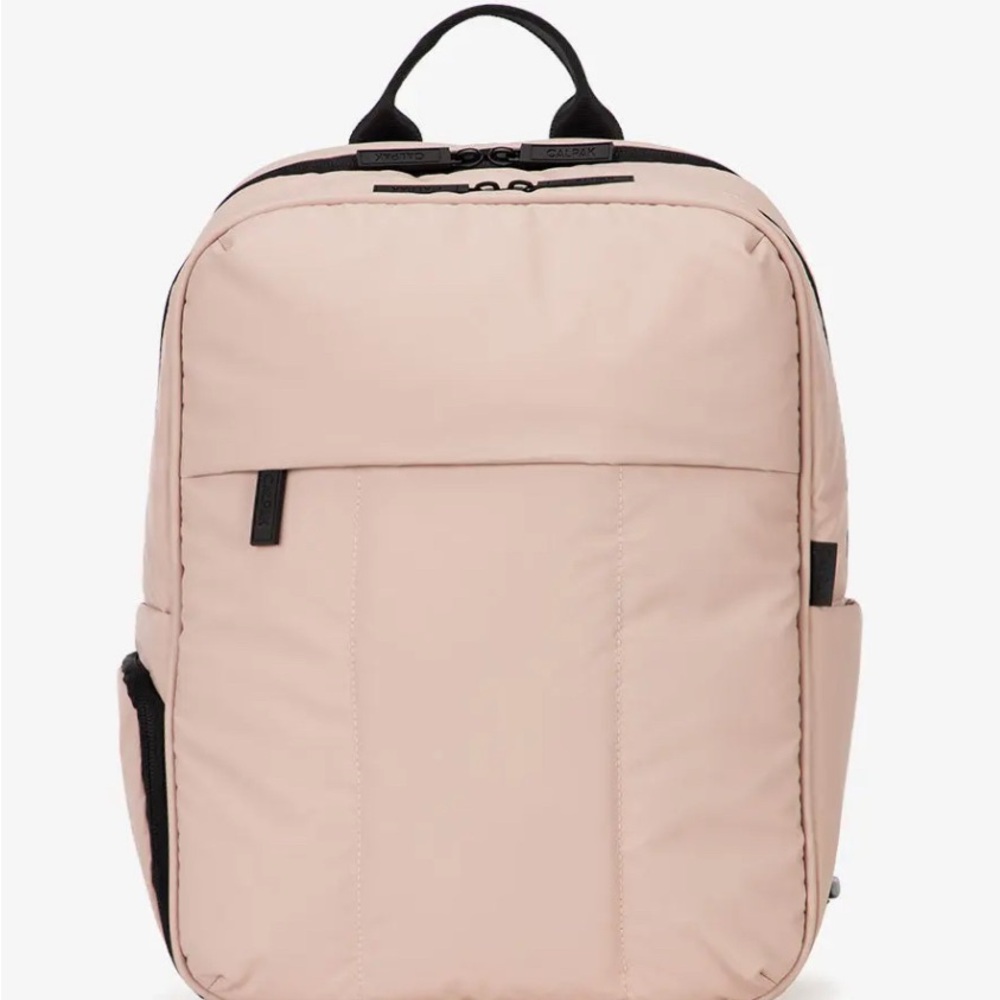 Calpak Luka 15 in Laptop Backpack in Rose Quartz